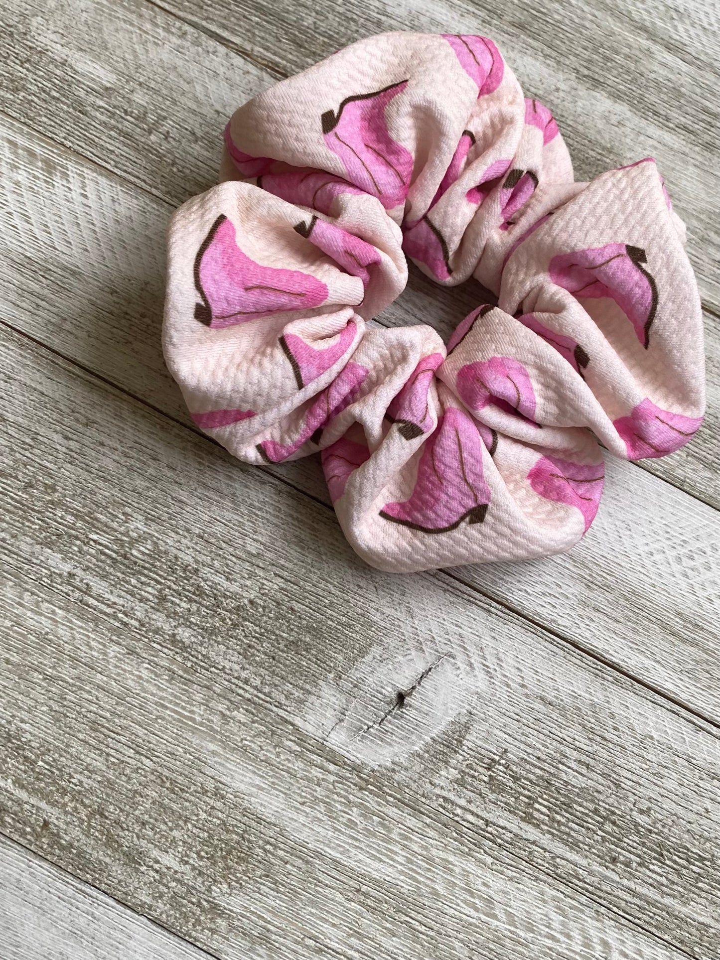 Cowgirl Boot Large Scrunchie